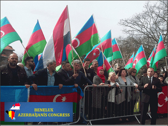 Niderlandda anti-Azərbaycan qruplarına qarşı kütləvi aksiya keçirilib